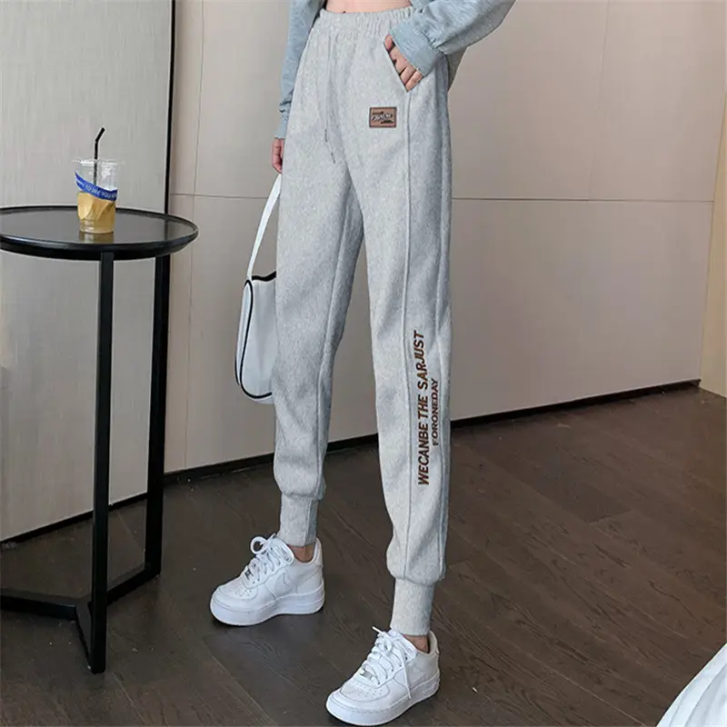 Kids Sweatpants Set Grey Embroidered 2024 - Image 4