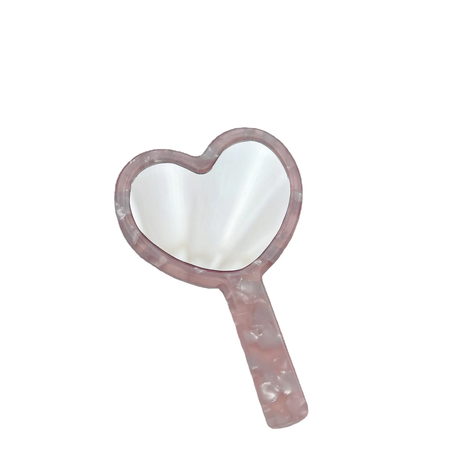 Korean Vintage Heart Mirror Makeup Mirror for Women - Image 13