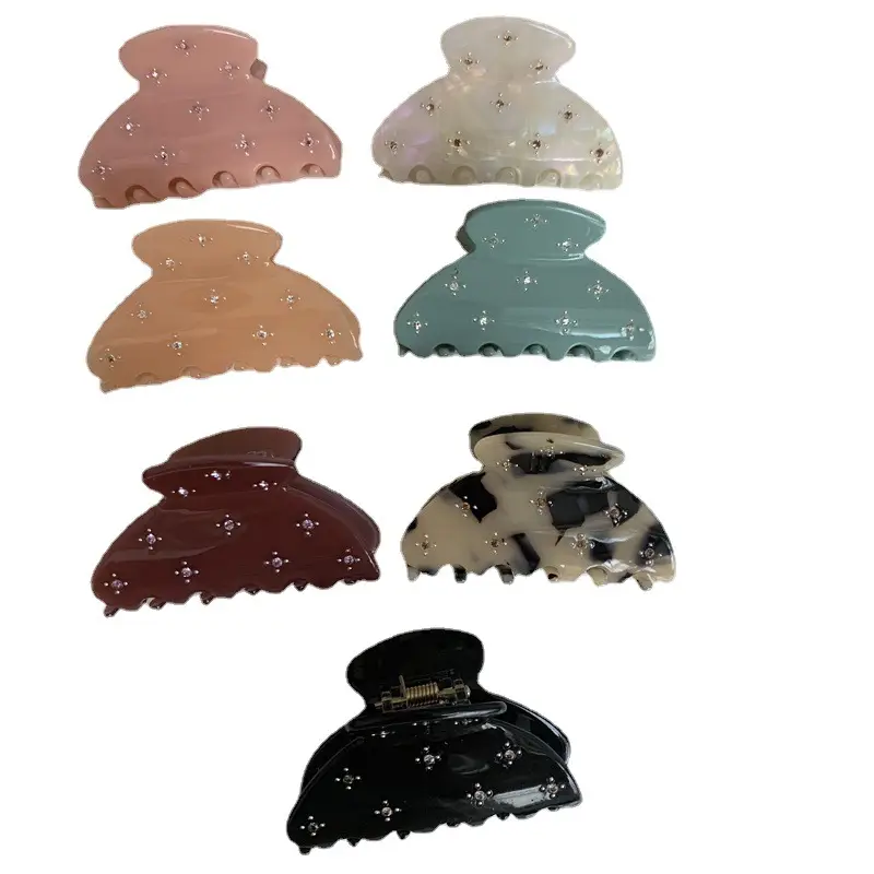 2022 Korean Exquisite Retro Back Clips Medium Size - Image 7