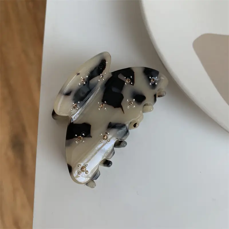2022 Korean Exquisite Retro Back Clips Medium Size - Image 2