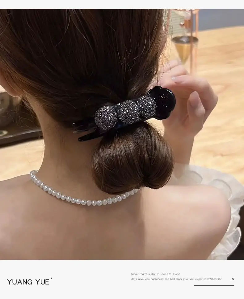 Mesh Sunflower Hair Clip with High Grip & Elegant Design — feature 6