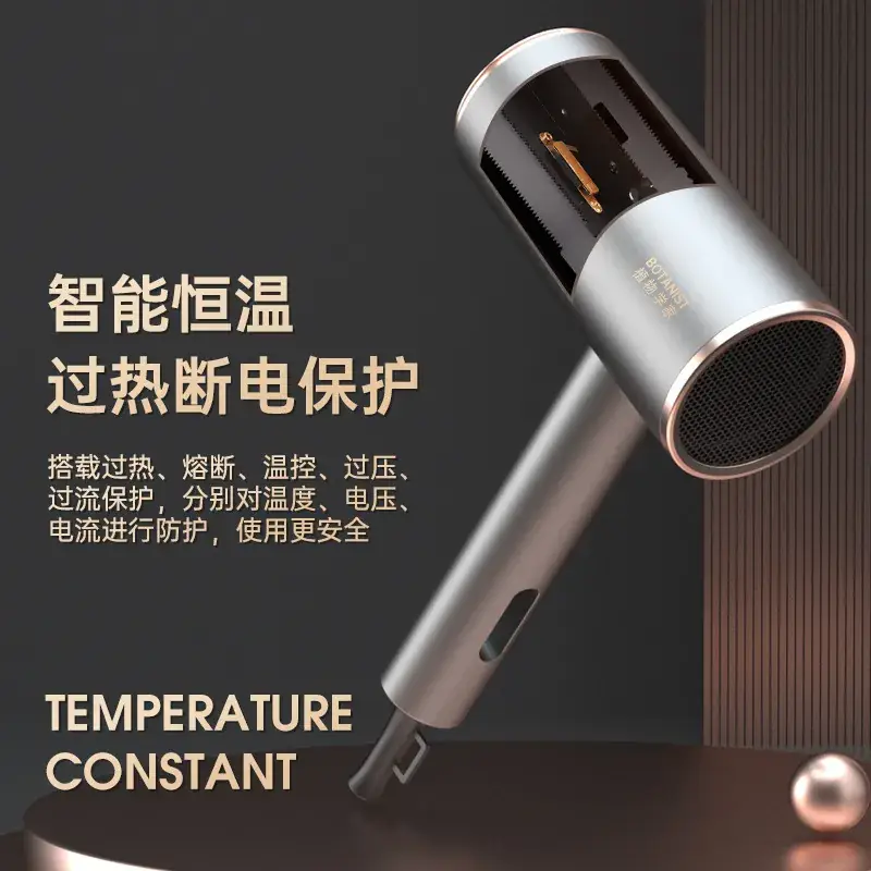 High Power Hair Dryer with Blue Light & Hammer Attachment - Image 6