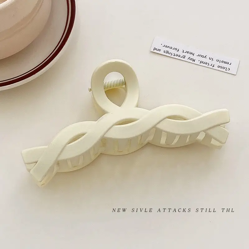 Elegant Hair Clip for Women Large Braided Style