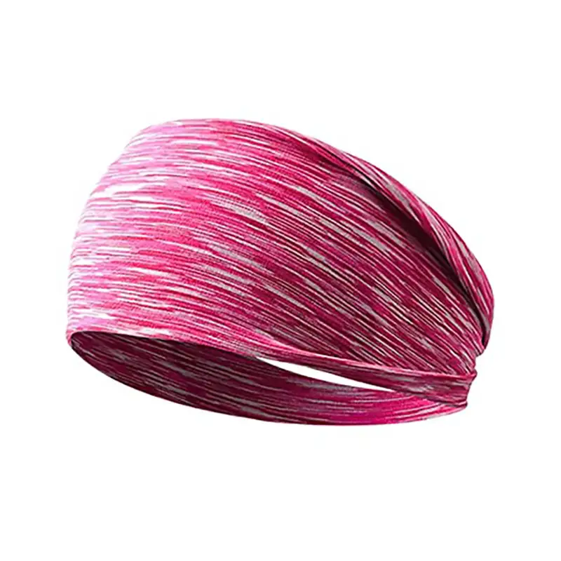 Printed Sweat Absorbent Headband for Women Running Yoga — feature 15