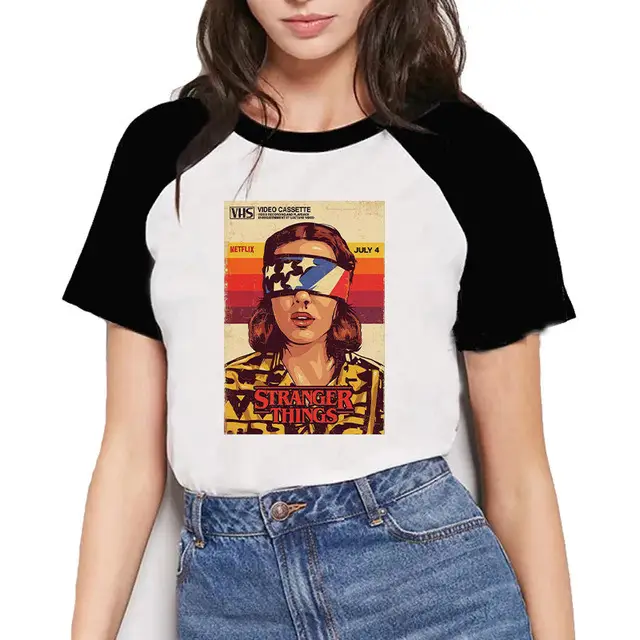 Hellfire Club Hawkins Nostalgia T-Shirt Black White - Image 3
