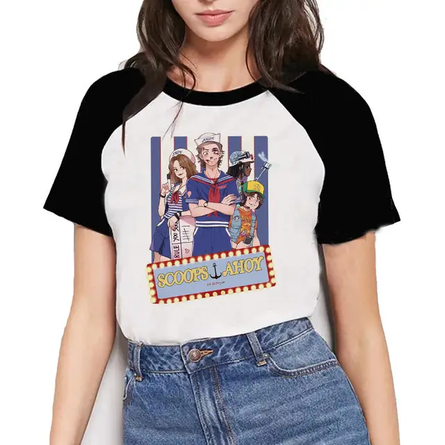 Hellfire Club Hawkins Nostalgia T-Shirt Black White - Image 4