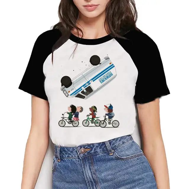 Hellfire Club Hawkins Nostalgia T-Shirt Black White - Image 9