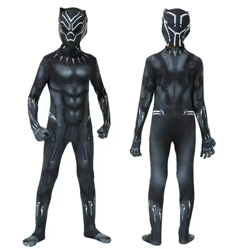 Spider-Man Tights Kids Halloween Cosplay Red Black - Image 10