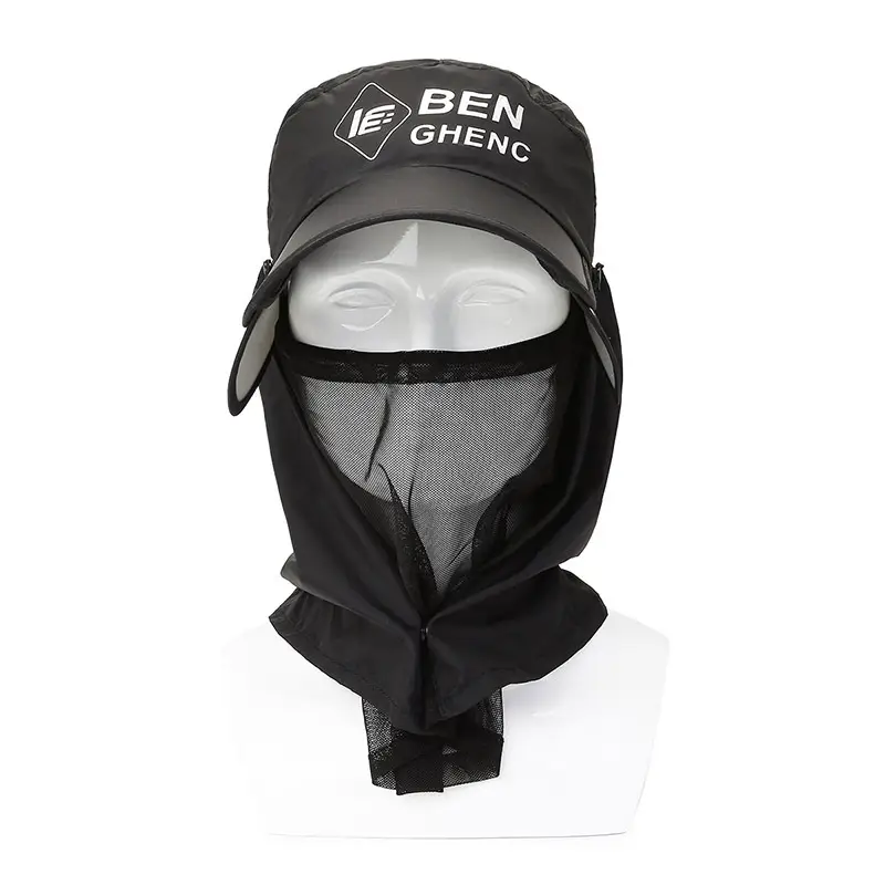 Women Sun Hat with Neck Cover and Brim - Image 9