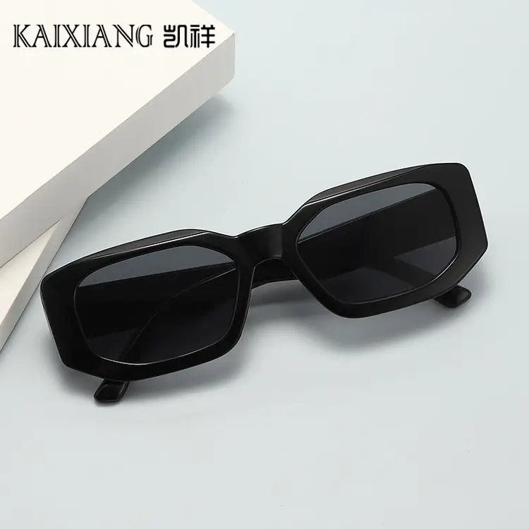 2022 Black Retro Street Shot Sunglasses UV Protection - Image 10