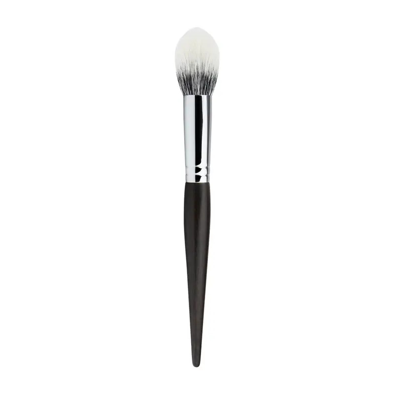 Heritage Ebony Cosmetic Brush Set with Wool Bristles - Image 3