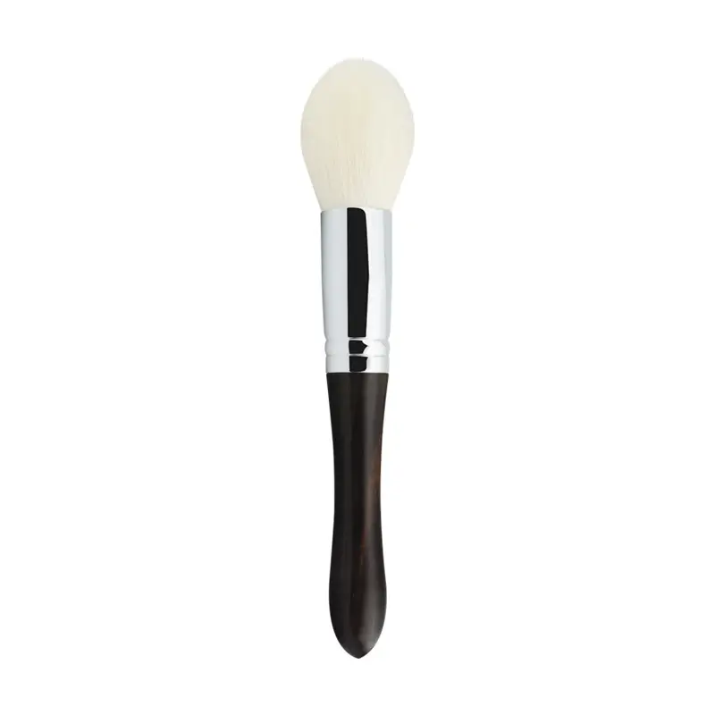 Heritage Ebony Cosmetic Brush Set with Wool Bristles - Image 6