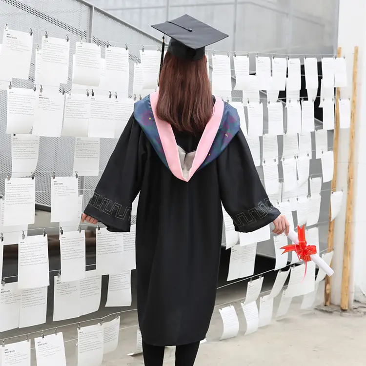 Graduation Shawl for University Master's Degree Dress - Image 8