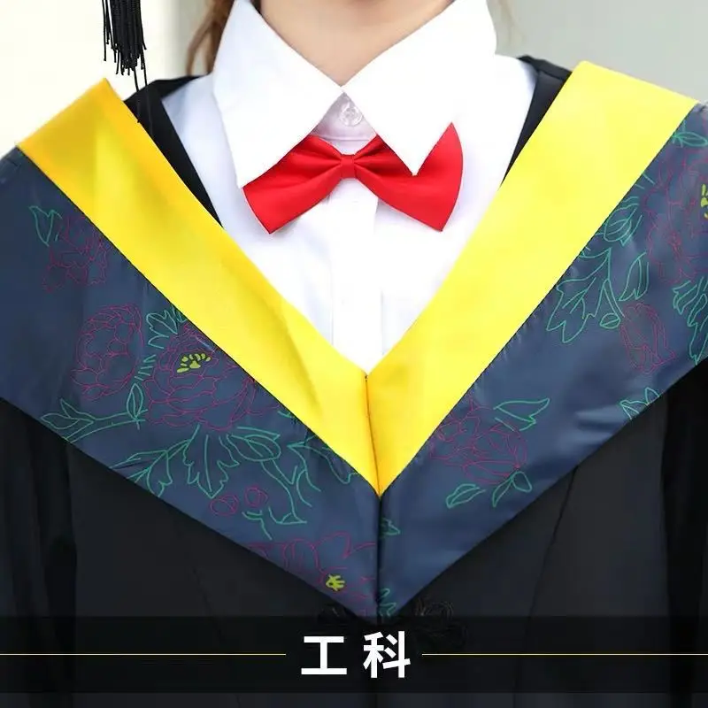 Graduation Shawl for University Master's Degree Dress - Image 2