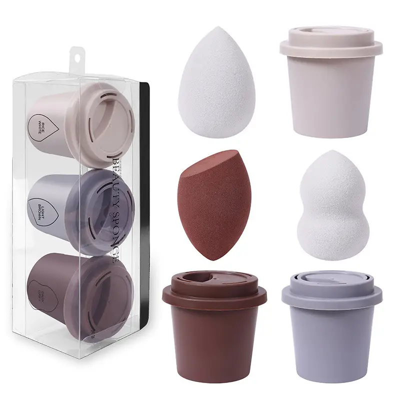 Wholesale Makeup Egg Sponge for Coffee Cup Use