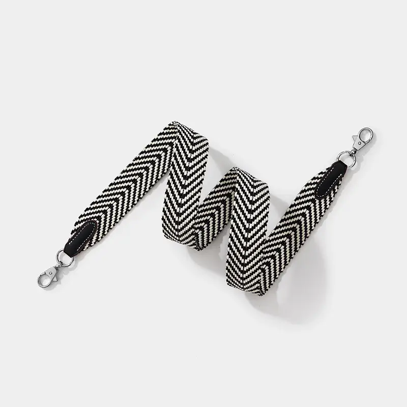 European & American Herringbone Webbing Shoulder Strap for Kelly Bag - Image 2