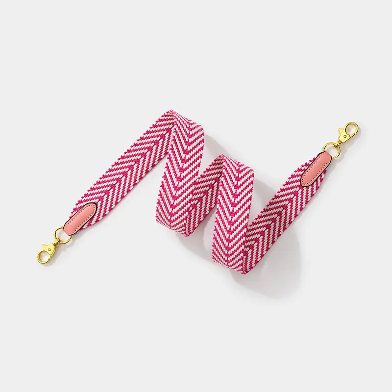 European & American Herringbone Webbing Shoulder Strap for Kelly Bag - Image 3
