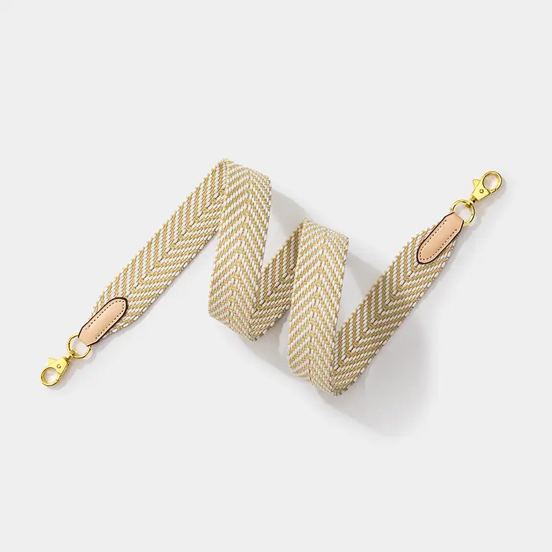 European & American Herringbone Webbing Shoulder Strap for Kelly Bag - Image 7