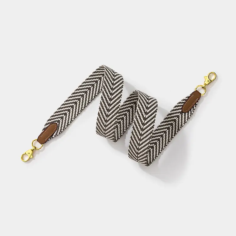 European & American Herringbone Webbing Shoulder Strap for Kelly Bag - Image 9