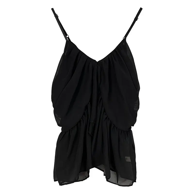 White Backless Camisole Top for Women - Image 8
