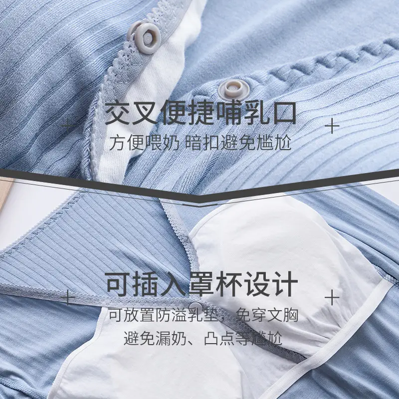 Pregnant Women's Summer 2022 New Pregnant Women's Dress Loose V-neck Short Sleeve Mid-length Dress