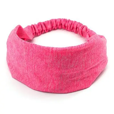 Blue Knitted Hair Band for Women's Outing — feature 18
