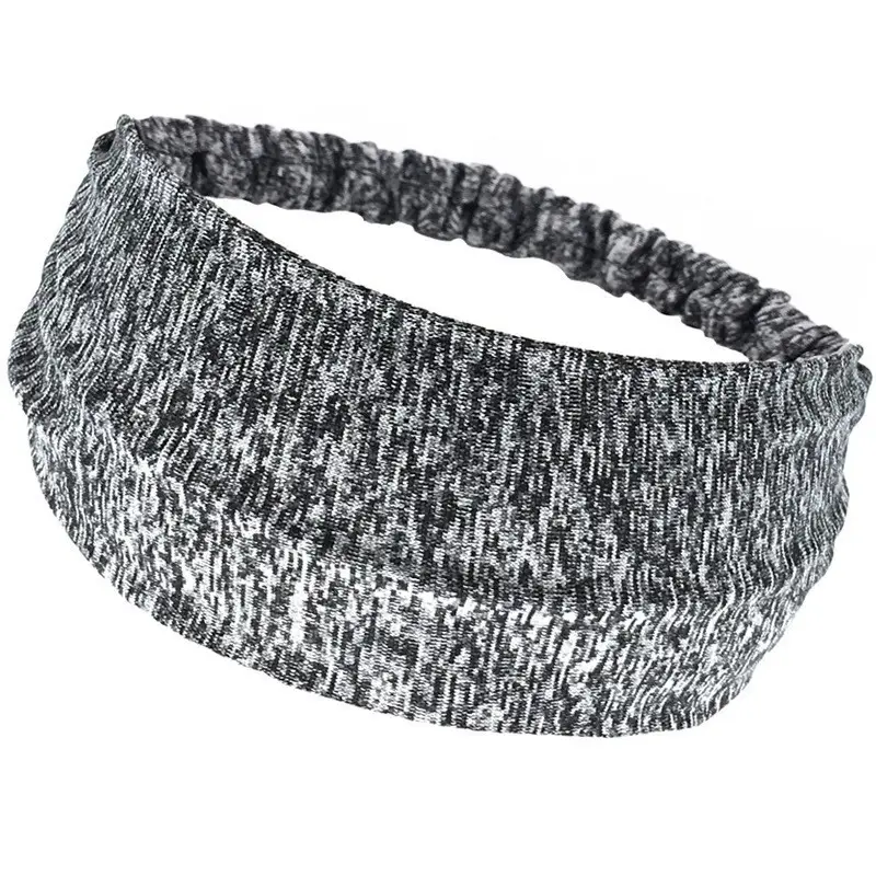Blue Knitted Hair Band for Women's Outing — feature 13