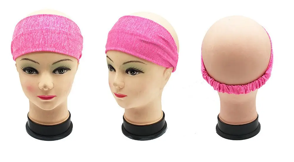 Blue Knitted Hair Band for Women's Outing — feature 3