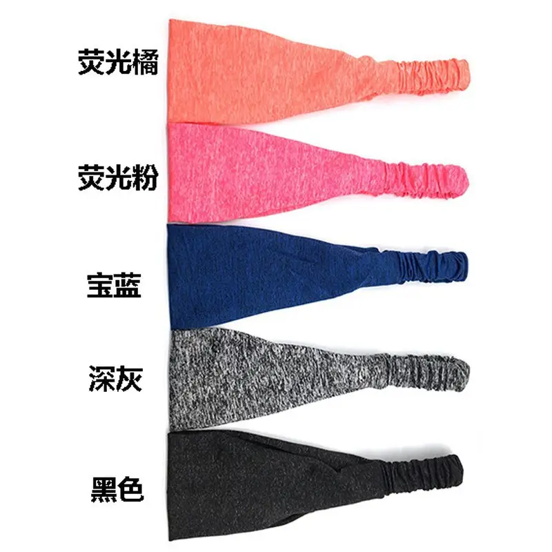 Blue Knitted Hair Band for Women's Outing — feature 7