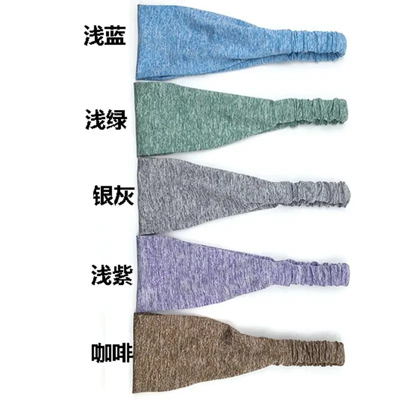 Blue Knitted Hair Band for Women's Outing — feature 8