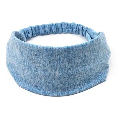 Blue Knitted Hair Band for Women's Outing - Image 4