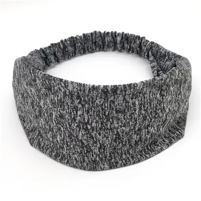 Blue Knitted Hair Band for Women's Outing — feature 19