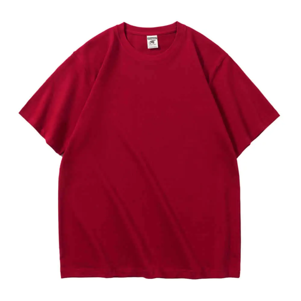 Men Heavyweight Olive Green T-Shirt - Image 14