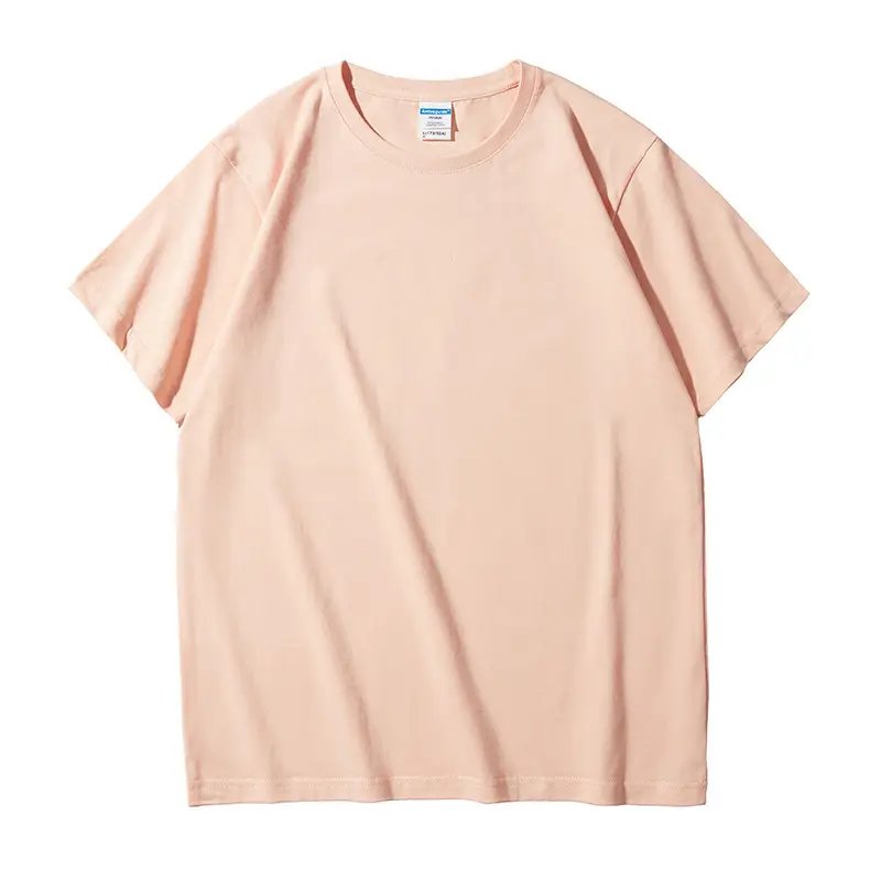 Pure Cotton Blank T-Shirt Round Neck Short Sleeve - Image 15
