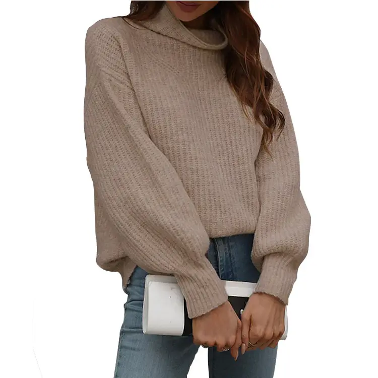 Women's 2026 Knit Turtleneck Sweater Set - Image 2
