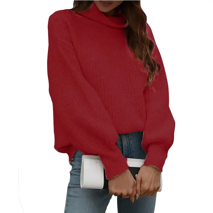 Women's 2026 Knit Turtleneck Sweater Set - Image 5