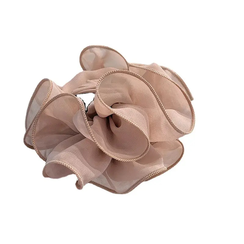 Elegant Mesh Hair Clip with Floral Design - Image 35