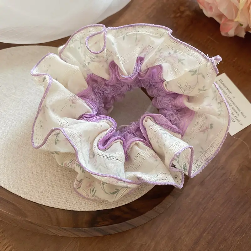 Elegant Mesh Hair Clip with Floral Design - Image 16
