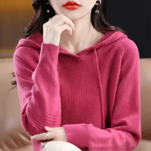 Women's Blue V-Neck Knitted Cardigan Coat Spring Autumn 2025 — feature 3