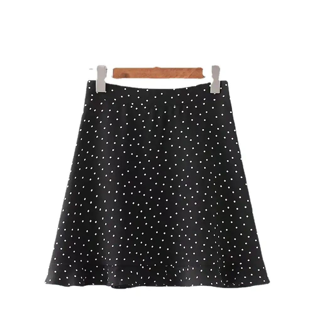 Women's Ruffled Hem Floral Skirt High Waist Mini - Image 6