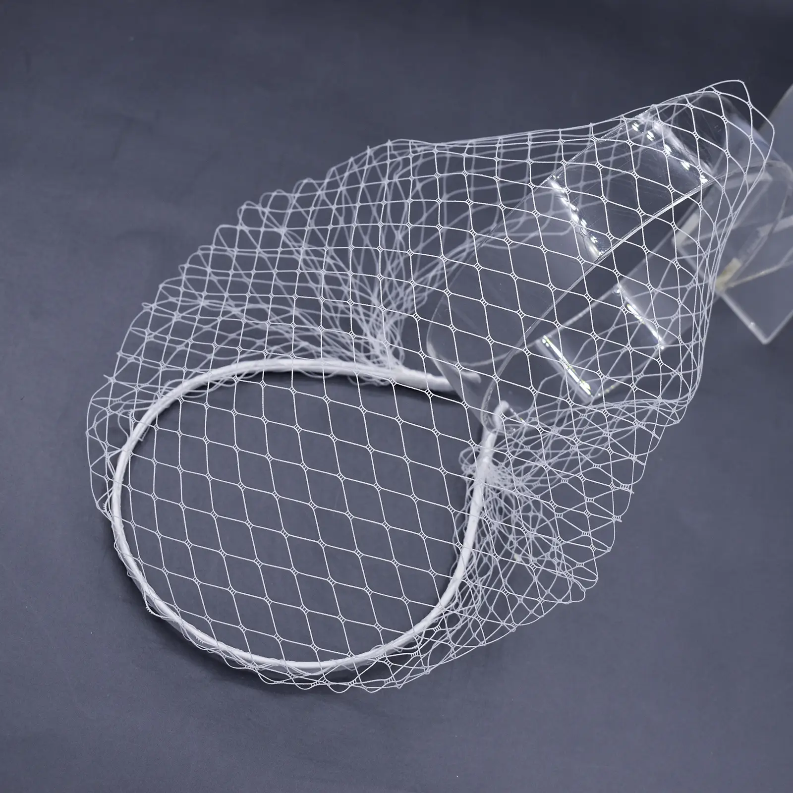 Bridal Net Headband Veil for Women Wedding Party Accessory - Image 4