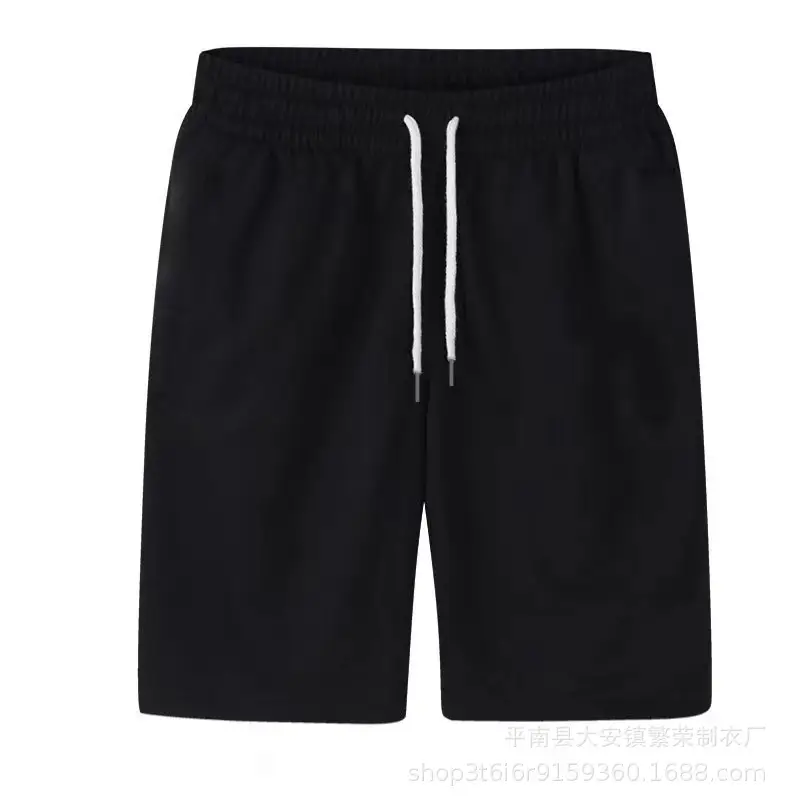 Men's Grey & Black Elastic Waist Shorts Set - Image 29