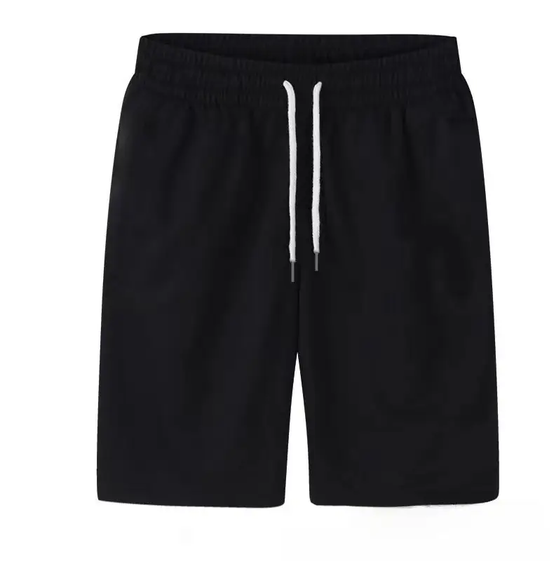 Men's Grey & Black Elastic Waist Shorts Set - Image 19