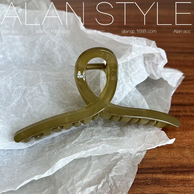 Korean Style Jelly Color Hair Clip for Women - Image 4