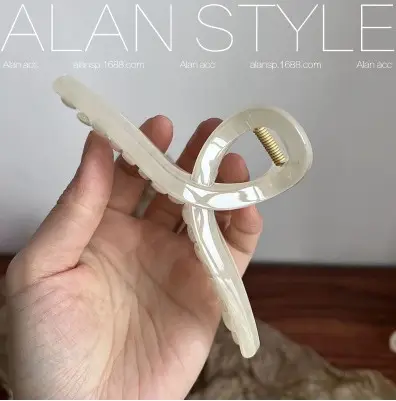 Korean Style Jelly Color Hair Clip for Women - Image 5