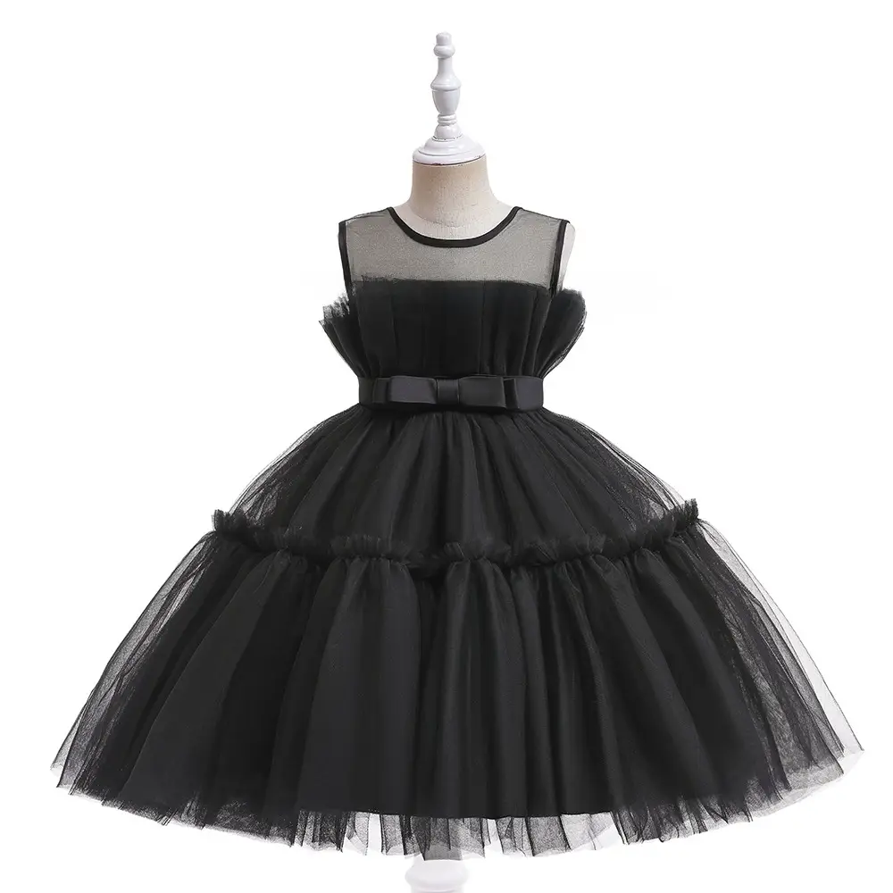 Orange Tulle Tutu Skirt Girls Dress for Birthday Party - Image 11