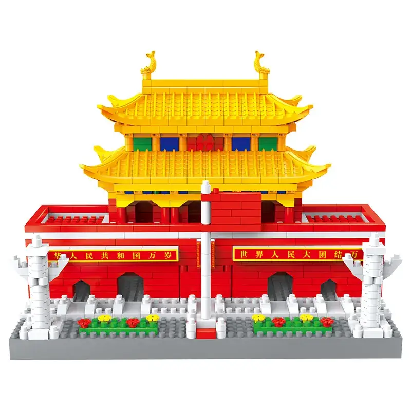 Tiananmen Square Diamond Blocks Educational Building Set - Image 6