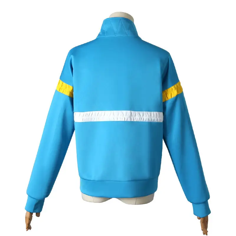 Stranger Things S4 Max Mayfield Cosplay Jacket Blue Yellow