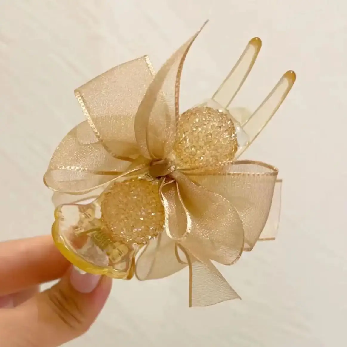 Duckbill Hairpin Clip Sunflower Ball Head Grasp Clip - Image 4