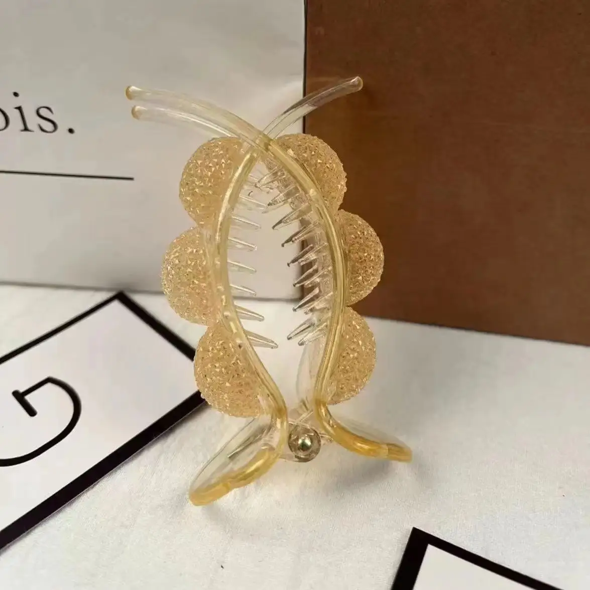 Duckbill Hairpin Clip Sunflower Ball Head Grasp Clip - Image 6